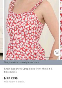 Cute Floral Mini Dress