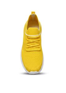 Trendy Yellow Casual Sneakers✨