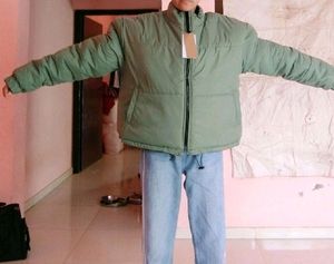 Last Price Reversible Mock-Collar Puffer Jacket