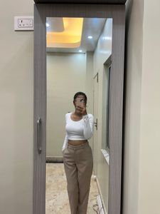 Beige Trousers