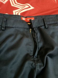 Navy Blue Pant Cotton Blend Just Once Used