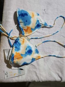 Tie-Dye Bikini Top