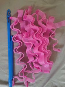 Pink Hair Curlers