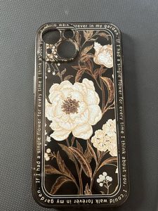 Floral iPhone Case with Quote