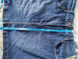 Classic Blue Denim Mini Skirt