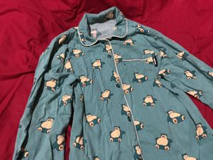 Cute Snorlax Pajama Top