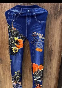 Floral Print Jeggings
