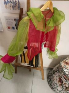 organza shrug