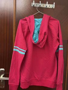 Pink Varsity Hoodie