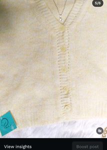 ❤️‍🔥Cute Yellow Knit Cardigan❤️‍🔥