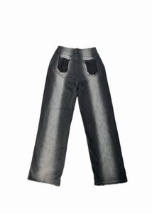 Stylish Unisex Wide Leg Denim Jeans