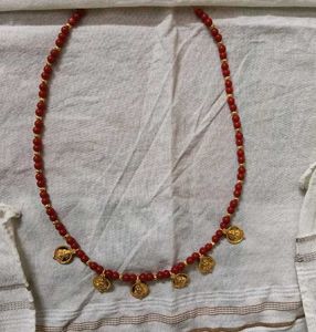 coral laxmi cions neck set