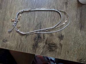 Layered Mixed Metal Chain Necklace