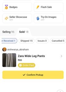 Zara Wide Leg Pants