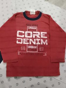 Boy's Urban Core Denim Long Sleeve Tee