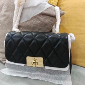 Kate Spade Quilted Black Leather Shoulder Bag