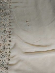 Elegant Embroidered Saree