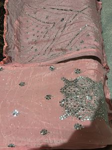 Pink Embellished Kurta Set