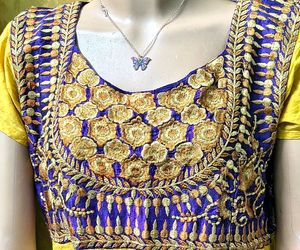 Vibrant Yellow Embroidered Kurti