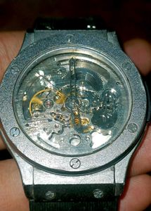 hublot Skeleton Automatic Watch