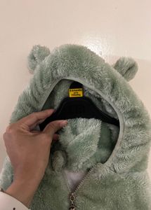 Cozy Faux Fur Hooded Jacket