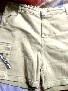 Khaki Cargo Shorts
