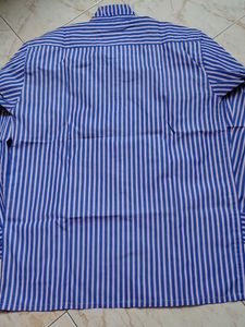 New L size Classic Striped Men's shirt