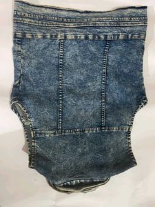 Sparkling Denim Vest