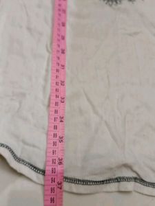 One piece dress, Off White Colour