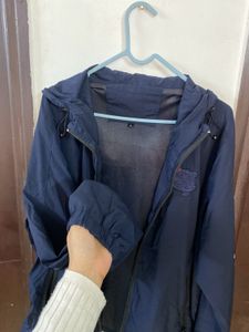 light weight Navy Blue Jacket fits M/L