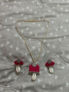Unique Handmade Necklace &amp; Earring Set