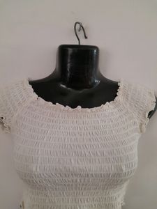 Off White Crop Top (Women's)