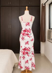 Elegant Floral Maxi Dress