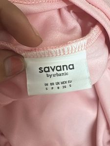 Savana Pink Tie-Strap Dress