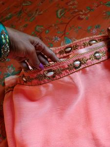 Saree With Ready To Wear Blouse