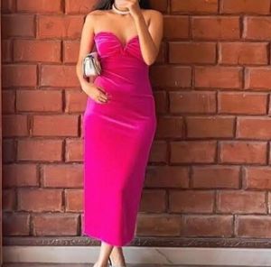 Beautiful Zara Tube Dress Party wear