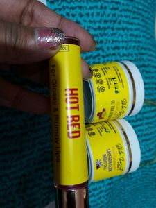 New Beauty Combo ,gloss lipstick, Mask , Night C