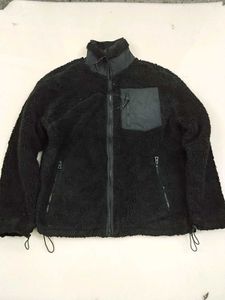 unisex Black Fleece Jacket
