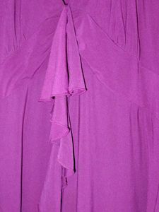 Cocktail Purple Lycra Party Dress