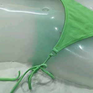 ❤️‍🔥 Bright Green Tie-Side Bikini Bottom