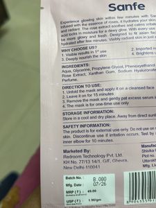 5 Sanfe Papaya Facial Mask