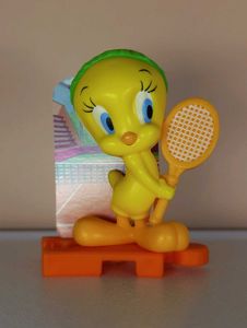 Tennis Player Tweety Kinder Joy Toy