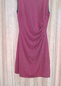 Red and Black Striped Tunic