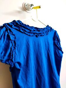 🔥BUY1GET1🔥 Deal 🔥 Women's Blue Designer Top