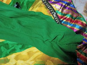 Beautiful Green Colour Dress