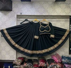 Elegant Black Lehenga Choli Set