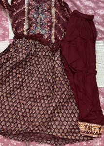 Elegant Printed Kurta Set with Dupatta