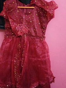 Beautiful Red Embellished Lehenga Choli