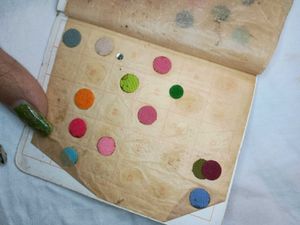 Bindi collection multicolour colourful red black