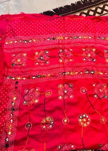 Vibrant Yellow Embroidered Lehenga Choli Set